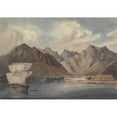 thumbnail image 3 of Charles Dyce 14x11 Black Modern Framed Museum Art Print Titled - A Mediterranean Port (1848), 3 of 5