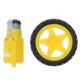 thumbnail image 1 of Juego de llantas y neumáticos para coche de juguete, de plástico, para proyectos de robot, piezas para modelos de coche DIY, 1 of 7
