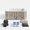 Coffee - 60" W x 25"H, variant on Outdoor Inflatable Hot Tub for 4-6 Person Square w/ Thickened Insulation Cover - 240 Gallon Portable Hottub Spa with Control Panel, Blow Up Spa Bathtub with 130 Bubble Air Jets, Filter