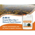thumbnail image 3 of Sanco Industries Pond Booster - Royal Blue Pond Dye & Natural Pond Cleaner Combo - 1 Gallon, 3 of 3