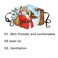 thumbnail image 2 of relayinert Christmas Themed Face Mask Dustproof Breathable Printing Mask with Elastic Ear Band Type 3, 2 of 7