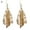 Golden, variant on Fashion Women Sequins Mesh Dangle Drop Hook Earrings Club Evening Party Jewelry
