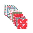 thumbnail image 4 of BEADCEST 40Pack Craft Sewing Cloth Accessory Assorted Color Quilting Cotton Fabric for Christmas Holiday, 4 of 6