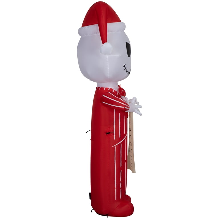 Gemmy Nightmare Before Christmas Oogie Boogie Airblown Inflatable - 5 Foot Tall Halloween Yard Decoration