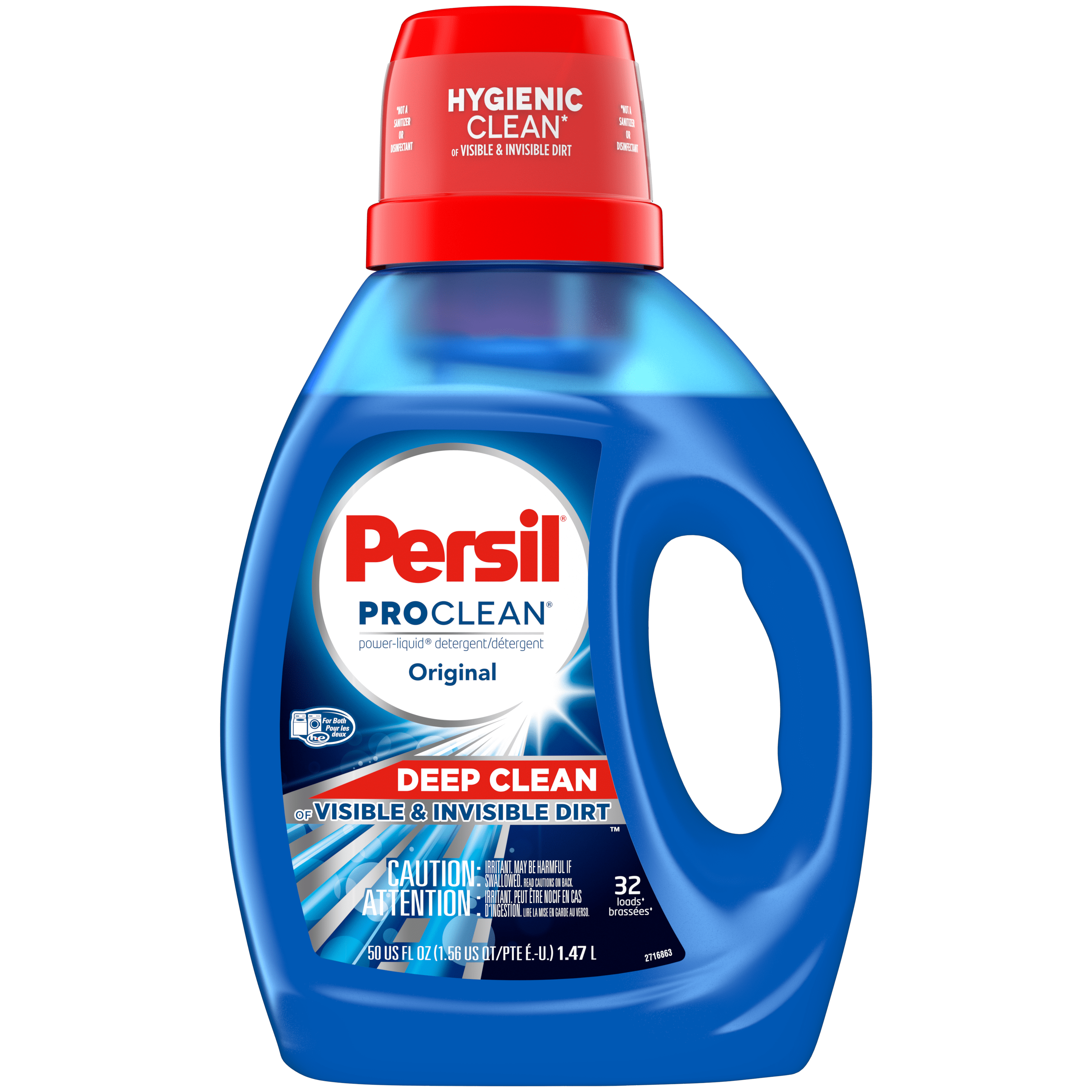 Persil ProClean Liquid Laundry Detergent, Original, 50 Fluid Ounces, 32 Loads