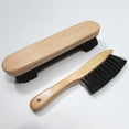 thumbnail image 4 of 2pcs Set Pair Rail Felt Brush Cleaner Billiard Snooker Pool Table Wooden Durable Tool, 4 of 5