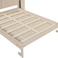 thumbnail image 6 of Harper & Bright Designs Queen Size Murphy Bed, Wooden Queen Cabinet Bed Wall Bed with LED Light, Folding Wall Chest Bed with for Guest Room, Beige, 6 of 13