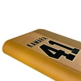 thumbnail image 5 of Keyscaper Alvin Kamara Brown New Orleans Saints Folio iPhone Case, 5 of 7