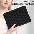 thumbnail image 3 of Allytech Case for iPad Pro 11-Inch M4 (2024 Model, 5th Generation), Slim Luxury Diamond Pattern [Camera Protection] Shockproof Soft TPU Back Case Compatible with Apple iPad Pro 11 (2024) - Black, 3 of 7