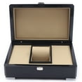 thumbnail image 3 of Black Vintage Wood Single Grid Watch Display Case Storage Box, 3 of 9