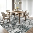 thumbnail image 5 of 8x10 Area Rug for Living Room: Washable Abstract Soft Rugs Non Slip Modern Stain Resistant Low Pile Carpet for Dining Room Bedroom Nursery Office, 5 of 7