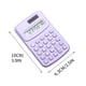 thumbnail image 3 of Calculadoras básicas de oficina y papelería. Mini calculadora digital de escritorio con pantalla LCD de 8 dígitos. Calculadora de bolsillo para el hogar, la escuela y los niños., 3 of 6