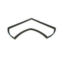 WEATHERED 2" Tool Free : 8 x 8 x 5.5' CORNER CURVES