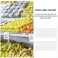 thumbnail image 5 of OATIPHO 10Pcs Clear Price Tag Holders Anti Skid Label Stands for Store Shelf Sign Display and Advertising, 5 of 6