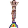 thumbnail image 2 of Conjunto de bikini de cola de sirena para niñas y niños Traje de baño Traje de baño Traje de baño, 2 of 4