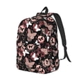 thumbnail image 2 of Daiia Butterflies1 Vintage Canvas Backpack for Men and Women ,Hiking Backpack,Travel Laptop Bag for School,Large Capacity Backpack, 2 of 8