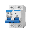 thumbnail image 1 of Interruptor Termomagnetico Ac Riel Din 2 Polos  10A Malubero Blanco con Azul, 1 of 5