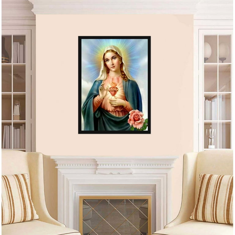 2-Pack Virgin Mary Diamond Painting Kits - Mother Mary Full Drill