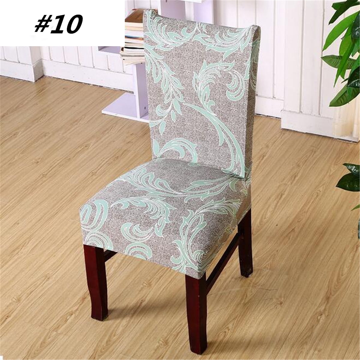 Banquet Chair Seat Protector Slipcover for Home Party Hotel Wedding Ceremony SoulFeel 6 x Soft Spandex Fit Stretch Short Dining Room Chair Covers with Printed Pattern Style 26 