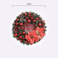 thumbnail image 3 of BOBOMOTI Christmas Wreath Decorations, Artificial Xmas Wreath with Berries, for Indoor Outdoor Home Party Hanging Decorations Clearance, 3 of 4