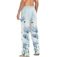 thumbnail image 6 of Beautiful Cosmos Flowers Ghost Pajama Pants, Men's Lounge Pants Light with Drawstring and Pockets, Christmas New Year Birthday Father's Day Gifts, Medium, 6 of 7