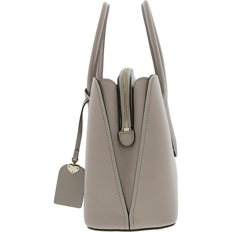 Kate Spade Margaux Medium Satchel Bag True Taupe Crossbody Gray