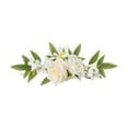 thumbnail image 3 of Decoración de boda Flor Letrero de bienvenida Decoración Flor Romántica Boda Artificial Blanco Blanco lechoso, 3 of 9
