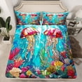 thumbnail image 2 of Erosebridal Rugby Full Sheet Sets for Teens, American Football City Bedding Full Size, Sports Player Decor, 2 of 7