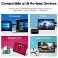 thumbnail image 4 of Hosyond 10.1" IPS LCD Capacitive Touch Screen HDMI Display Portable Monitor 1024X600 Built-in Dual Speakers for Raspberry Pi 5/4/3 Xbox PS4 Windows 7, 4 of 9