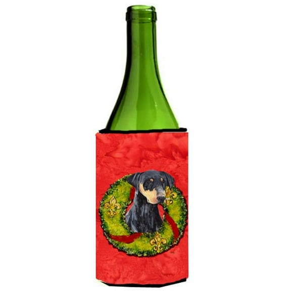 Doberman Wine bottle sleeve Hugger