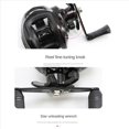 thumbnail image 4 of 4X Carrete de Pesca con Rueda de Gota de Agua 18 + 1 Eje 7.2: 1 High Gear Metal Line Cup Sea Jig Wheel Mano Izquierda, 4 of 6