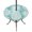 Mint, Sage, White, variant on Round Outdoor Tablecloth with Umbrella Hole and Zipper, Orange Pineapple Tablecloth with Elastic Waterproof, Tropical Summer Botanical Fruits Patio Table Covers for 55" - 60" Picnic Pool Tables