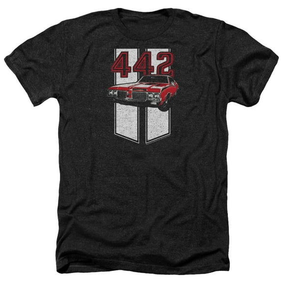 Oldsmobile - 442 - Heather Short Sleeve Shirt - XX-Large
