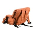 thumbnail image 3 of PRINIC Stadium Seat Chair 24.5in Extra Wide Big Bleacher Cushion with Padded Back Support, Armrests, 6 Reclining Positions and Portable Carry Straps, 3 of 4