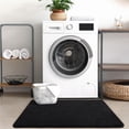 thumbnail image 3 of 2x3 Black Area Rugs For Bedroom Living Room  Soft Modern Indoor Throw Low Pile Fluffy Small Rug Door Mat Washable Non Slip Entryway Carpet Home Decor, 3 of 8