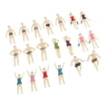 thumbnail image 5 of Rushawy 5x20xModel Trains People Figures Scale Painted Beach Crowd Miniatures OO 1:75, 5 of 8