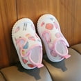 thumbnail image 6 of Rhuody Baby Shoes Boy Girls Solid Color Non Shoes Adorable Feetwear 12-15 Months Pink, 6 of 6