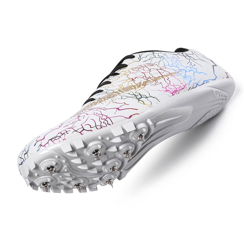 Mens Track and Field Shoes Teenagers Spikes Sneakers Boys Track Race Jumping Professional Running Nail Spikes Shoes