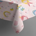 thumbnail image 6 of Fairy Tale Princess Pattern Rectangle Tablecloth 60"x120",Waterproof Polyester Rectangle Table Cloth, Wipeable Spillproof Polyester Tablecloth for Dining, Camping, Indoor and Outdoor, 6 of 6