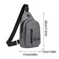 thumbnail image 6 of OEFNTAC Models Japanese Hundred Matching Chest Bag Men And Women Sports Leisure Bag Cyber&Monday, 6 of 7