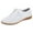 White, variant on Sngxgn Flats for Women Soft Slip On Flat Shoes Work Flat Woman Walking Shoes Comfortable Casual(White,40)