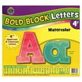 thumbnail image 2 of Teacher Created Resources Watercolor Bold Block 4" Letters Combo Pack, 2 of 2