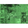 thumbnail image 1 of Ahgly Company Indoor Rectangle Oriental Emerald Green Industrial Area Rugs, 6' x 9', 1 of 4