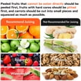 thumbnail image 4 of Juicer Attachment for KitchenAid, Cold Press Slow Juicer with 4.9" Large Feed Chute for Whole Fruits & Vegetables, Includes 2 * 1L Measuring Cups for, 4 of 7
