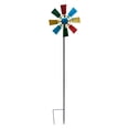 thumbnail image 1 of 1 Pce Piquet de Moulin à Vent Coloré Décoratif pour Jardin, Tige d'Insertion Chic pour Pelouse, 1 of 7