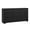 Wood grain black, variant on Dresser for Bedroom,59'' Wide Chest of Drawers with 9 Drawer, Large Storage Tower Unit with Wave Pattern Design, Wooden TV Stand Storage Dresser for Bedroom, Living Room, Hallway