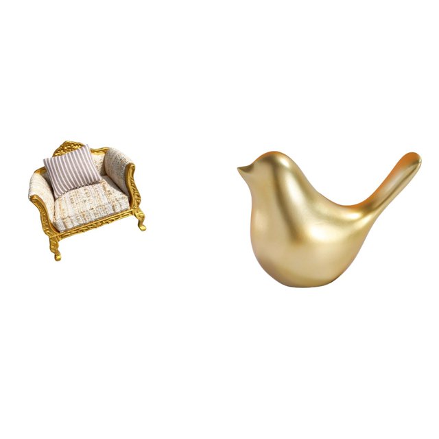sofá de casa de muñecas,Muebles de casa de muñecas,modelo de sofá de casa de muñecas,decoración,Accesorios para casa de muñecas,sofá,miniaturas,juguetes,Figura de pájaros,Figura de