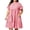 Red, variant on YuXingFu Dresses for Women Oversize Mini Crew Neck Plus Size Womens Dress Short Sleeve for Beach Casual Summer Purple L