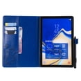 thumbnail image 4 of Galaxy Tab S4 10.5-inch 2018 SM-T830/T835 Case,Allytech Embossed with Butterfly Series Folio Stand Wallet Case with Cards/Cash Holder for Samsung Galaxy Tab S4 10.5-inch 2018 Release Tablet, Blue, 4 of 7