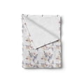 thumbnail image 2 of Floral Soft Flannel Fleece Throw Blanket, Flower Arrangements Bridal Ornaments Rosy Items on a Plain Background, Cozy Plush for Indoor and Outdoor Use, 70" x 90", Multicolor, by Ambesonne, 2 of 6